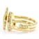 CZ Star Ring In 18K Gold Over Sterling Silver 0.86ctw
