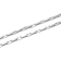 Robert Alton Men's Mariner Link Chain Necklace 2.4mm In Stainless Steel
24 Inch