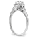 Rhodium Over 14K White Gold Lab Grown Diamond Complete Cushion Halo
Engagement Ring 0.70ctw