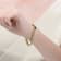 Green CZ Halo Cluster Curb Chain Bracelet In 14K Gold Over Brass