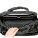 GO Dash Dot Puffle Handbag in Black