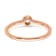 14K Rose Gold First Promise Diamond Promise/Engagement Ring 0.10ctw