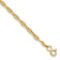 14k Yellow Gold 3mm Mariners Link Bracelet