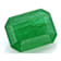 Brazilian Emerald 10.5x8mm Emerald Cut 3.32ct