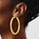 14k Yellow Gold 2 3/8" Polished Hoop Earrings