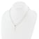 Rhodium Over Sterling Silver 3-5.5mm Freshwater Cultured Pearl LETTER L
18-inch Necklace
