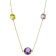 Multi-Gem 14k Yellow Gold 34" Necklace 40.08ctw
