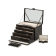 Caroline Extra Large Jewelry Box Black By Wolf