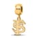 14K Yellow Gold Over Sterling Silver LogoArt Florida State University
Small Dangle Bead