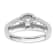 Rhodium Over 14K White Gold Eternal Promise Lab Grown Diamond Halo
Complete Ring 1.008ctw