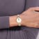 LogoArt University of Kansas Elegant Ladies Two-tone Watch