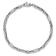 Rhodium Over 14K White Gold Polished Fancy Link Bracelet