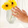 Square Cushion Lab Created Yellow Sapphire 18K Yellow Gold Over Sterling
Silver Ring 2.90ctw