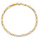 10k Yellow Gold Children's 3mm Flat Figaro Link Bracelet