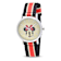 Disney Mickey and Minnie Face with Red and Black Nylon Band His and Hers
Watches Set of 2