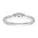 Rhodium Over 14K White Gold First Promise Diamond Promise/Engagement
Ring 0.25ctw