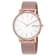Skagen Women's Signatur White Dial, Rose Stainless Steel Watch