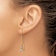 14k Yellow Gold and Rhodium Over 14k Yellow Gold Diamond-Cut Box Chain
Celtic Knot Threader Earrings
