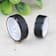 SIGMA Black Tungsten Brushed Center Men’s Wedding Band with Polished
Edges & White Interior 8mm