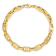 14K Yellow Gold Fancy 8.75-inch Link Bracelet