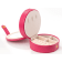 Coral Round Double Layer Jewelry Box with Mirror