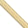 14K Yellow Gold 6.5mm Silky Herringbone Chain Necklace