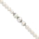 Rhodium Over Sterling Silver 7-10mm White Freshwater Cultured Pearl
Fancy Bracelet