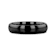 RAVEN Domed Black Tungsten Wedding Band 4mm