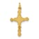 14K Yellow Gold Small 0.01ct. Diamond Cross Charm