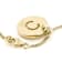Cardano Initial C Pendant Necklace In 18K Gold Over Bronze