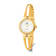 Ladies Charles Hubert Gold-plated Brass White Dial Watch