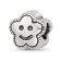 Sterling Silver Smiley Flower Bead