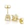 Lab-Grown Diamond Princess-Cut Stud Earrings In 14K Gold 1.00ctw
