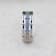 WARWICK Beveled Tungsten Carbide Wedding Band with Brush Finished Center
and Alternating Grooves 8mm