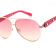 Swarovski Shiny Rose Tone Frames/Gradient Bordeaux Lens Sunglasses