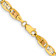 14k Yellow Gold, 14K White Gold and 14k Rose Gold 4.65mm Solid Pave
Valentino 22 Inch Chain