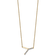 14k Yellow Gold and Rhodium Over 14k Yellow Gold Sideways Diamond
Initial Y Pendant 18 Inch Necklace