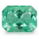 Panjshir Valley Emerald 7.0x5.2mm Emerald Cut 0.98ct
