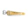 14K Yellow Gold AA Quality Engagement Ring 0.07ctw