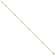 14K Yellow Gold Polished with 1-inch Extension Anklet