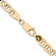 14k Yellow Gold 4.75mm Semi-Solid Anchor Chain 26 inch