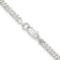 Sterling Silver 3.15mm Flat Curb Chain Bracelet