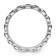 Sterling Silver Stackable Expressions Red Crystal Ring