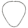 Rhodium Over Sterling Silver 7-8mm Gray Freshwater Pearl Earring
Bracelet Necklace Set