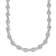 Sterling Silver Polished Fancy Link Necklace