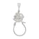 Sterling Silver #1 Mom Charm Holder