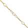 14k Yellow Gold Polished Bars and Links Bracelet