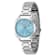 Invicta Wildflower 32mm Light Blue Dial Stainless Steel Bracelet Quartz Watch