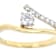 Sparkling Lab-Grown Diamond Halo Ring In 14K Gold Over Sterling Silver