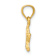14k Yellow Gold Textured and Diamond-Cut Starfish Pendant